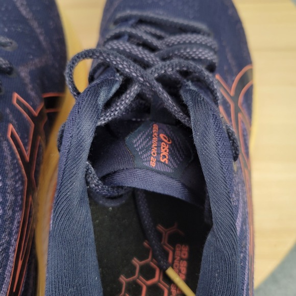 ASICS Women's Gel‑Kayano 28 Midnight Papaya Sneakers 1012B272 – Size 9.5 - Picture 11 of 13